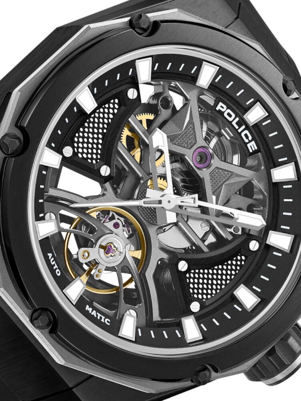 POLICE PEWGR0082301 Chronograph Armbanduhr 46 mm ansicht-2