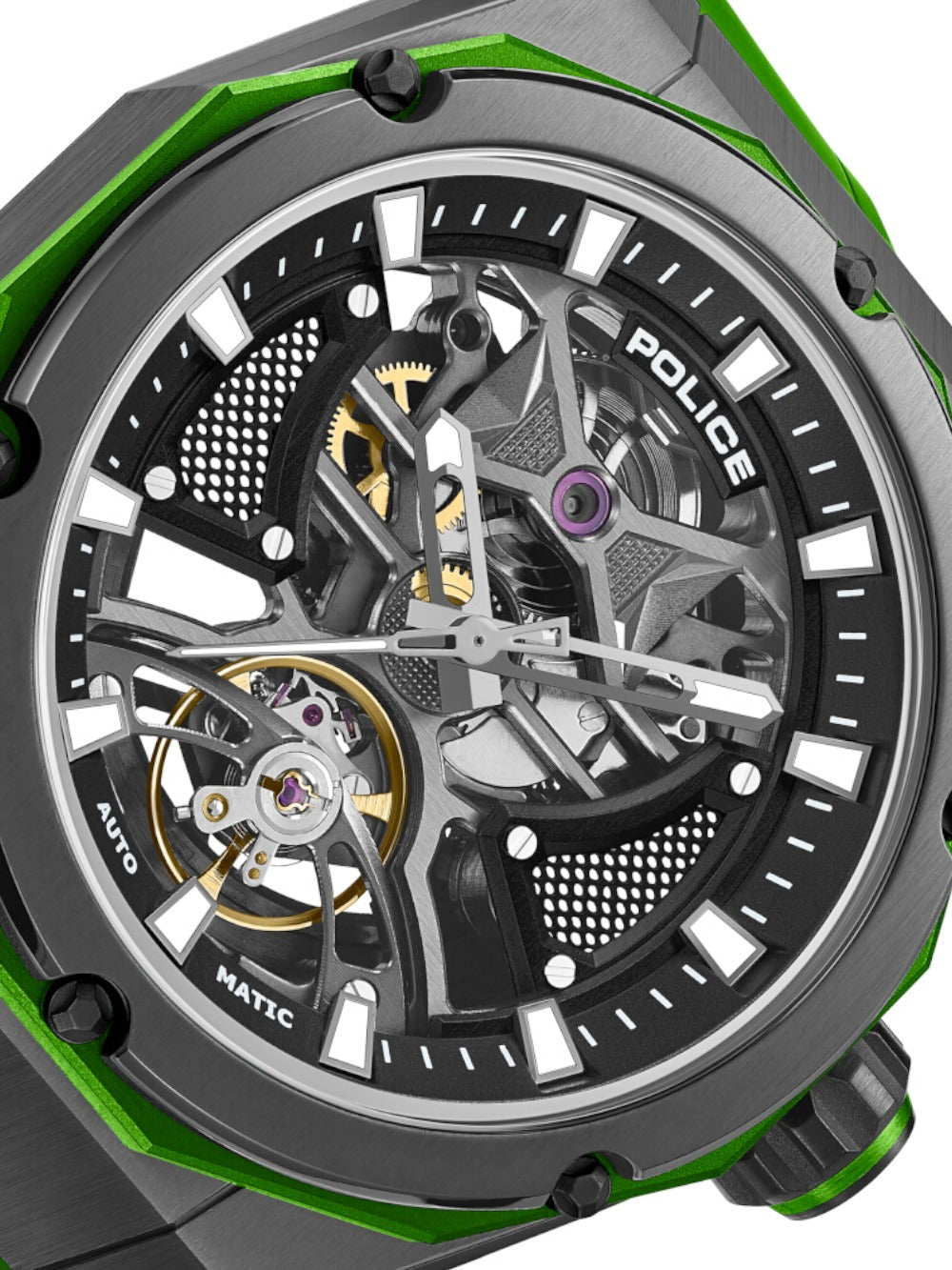 POLICE PEWGR0082303 Chronograph Armbanduhr 46 mm ansicht-2