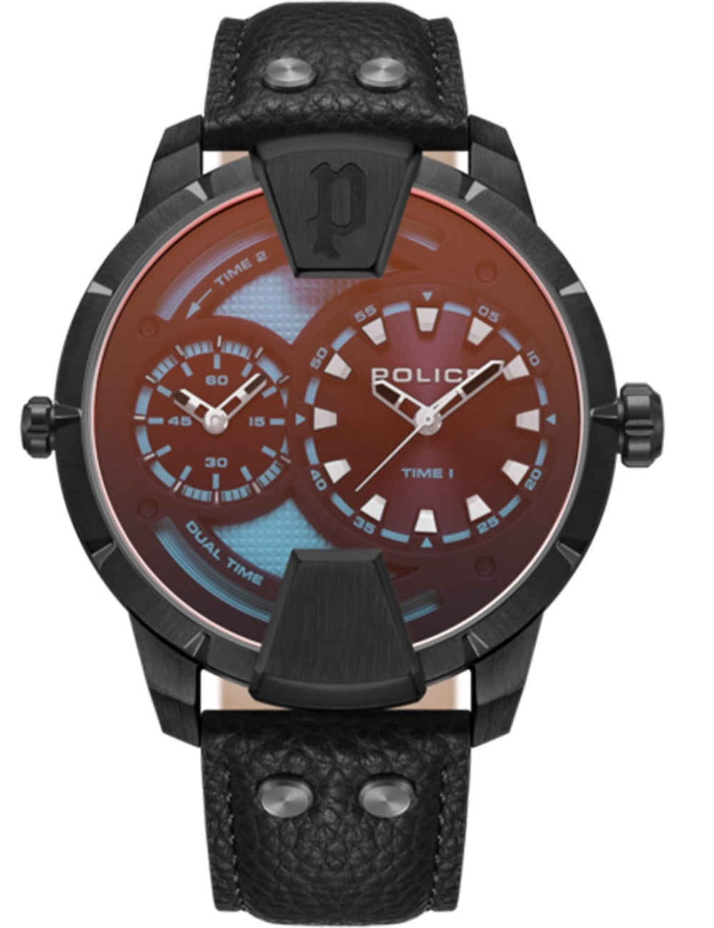 POLICE PEWJA0022001 Analoguhr Armbanduhr 43 mm ansicht-2