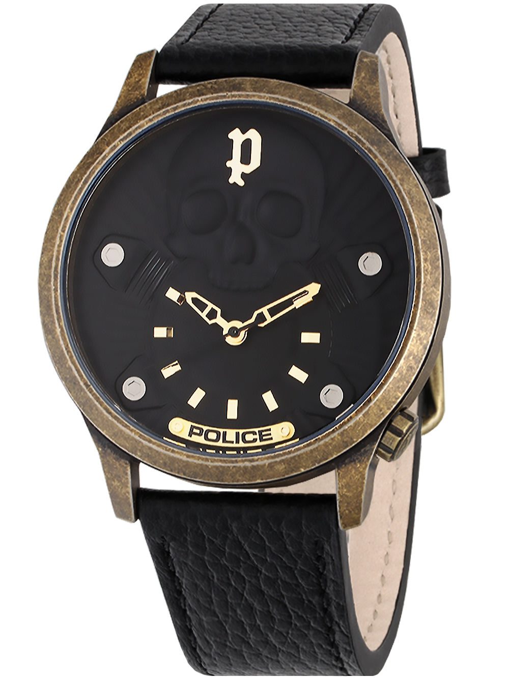 POLICE PEWJA2227702 Analoguhr Armbanduhr 43 mm ansicht-2