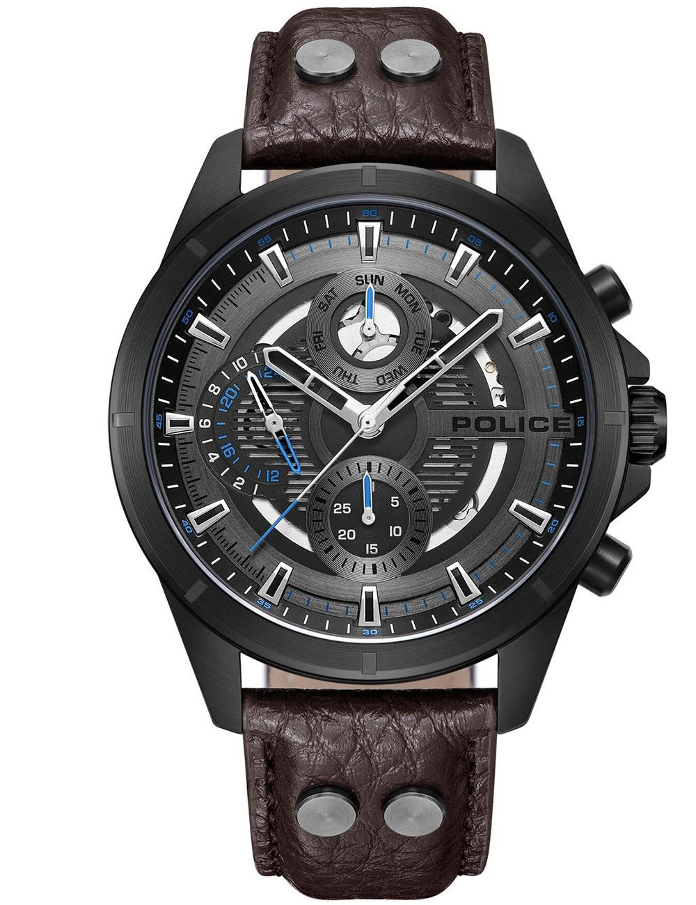 POLICE PEWJF0004602 Analoguhr Armbanduhr 43 mm ansicht-2