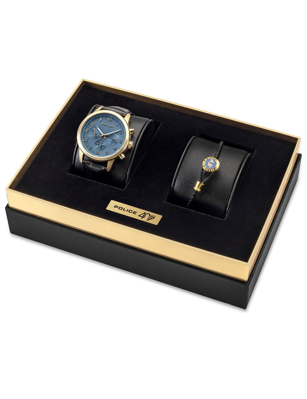 POLICE PEWJF0030401-SET B Analoguhr Armbanduhr 46 mm