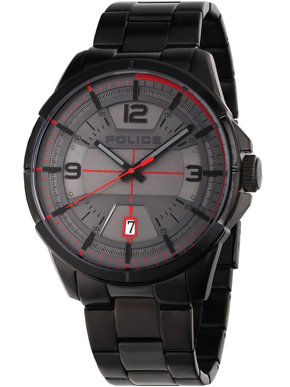 POLICE PEWJH2007001 Analoguhr Armbanduhr 43 mm ansicht-2