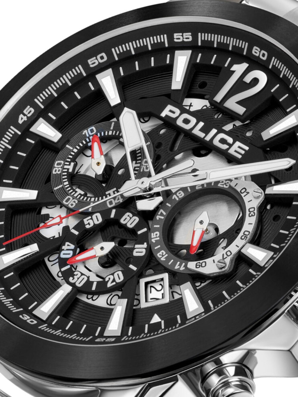 POLICE PEWJK2194940 Chronograph Armbanduhr 38 mm ansicht-2