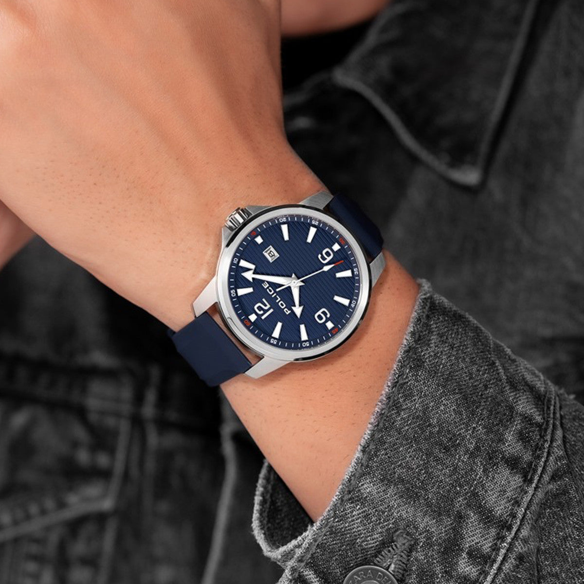 POLICE PEWJN0020901 Analoguhr Armbanduhr 43 mm ansicht-3