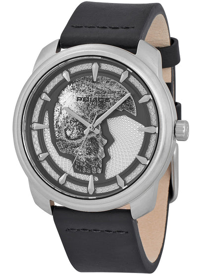POLICE PL15714JS-04 Analoguhr Armbanduhr 43 mm ansicht-2