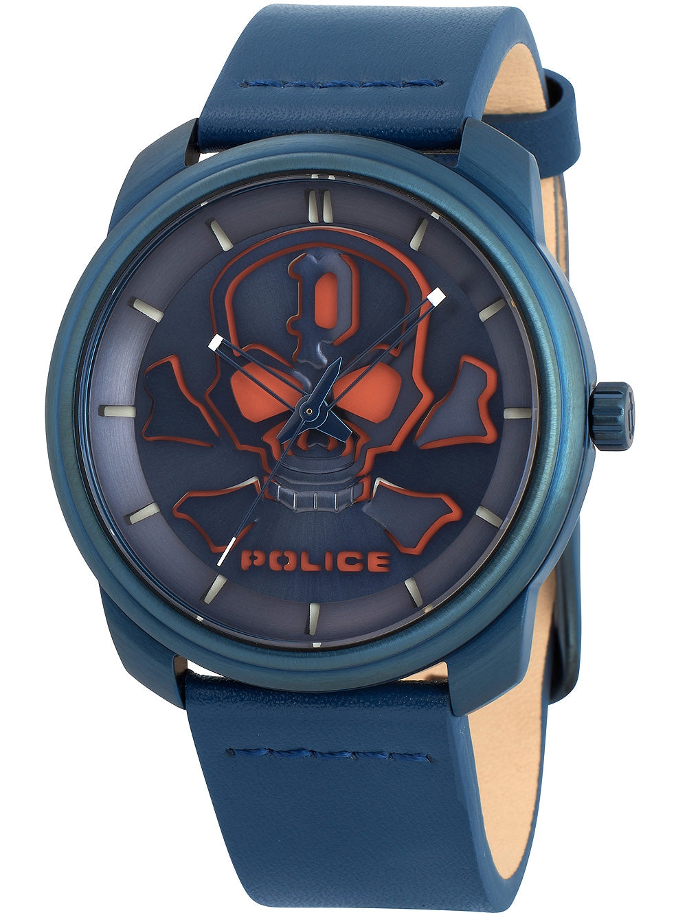 POLICE PL15714JSBL-03 Analoguhr Armbanduhr 43 mm ansicht-2