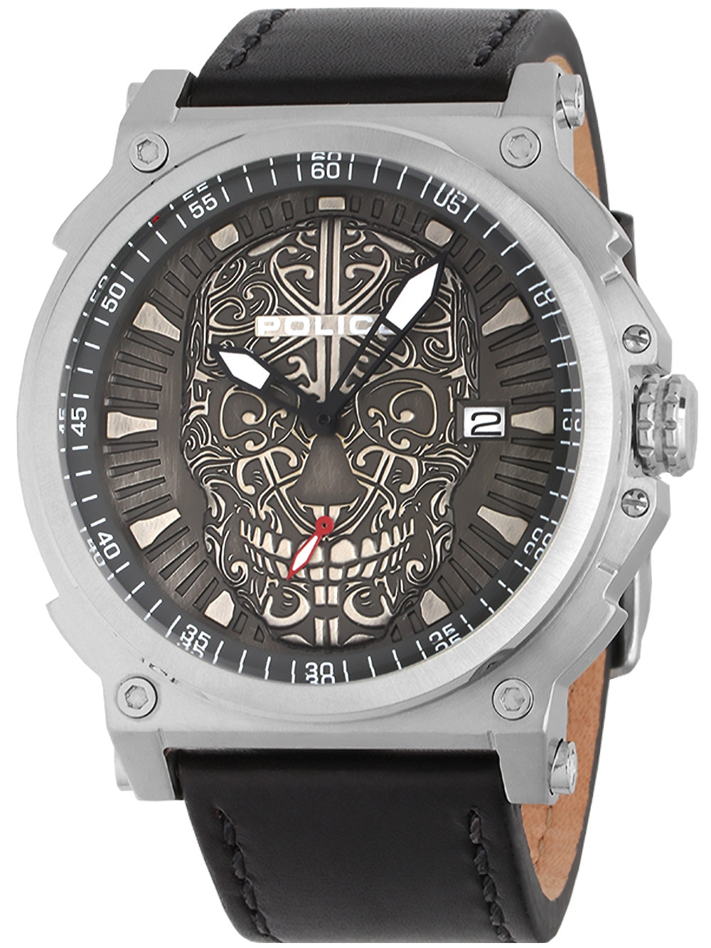 POLICE PL15728JS-61 Analoguhr Armbanduhr 43 mm ansicht-2