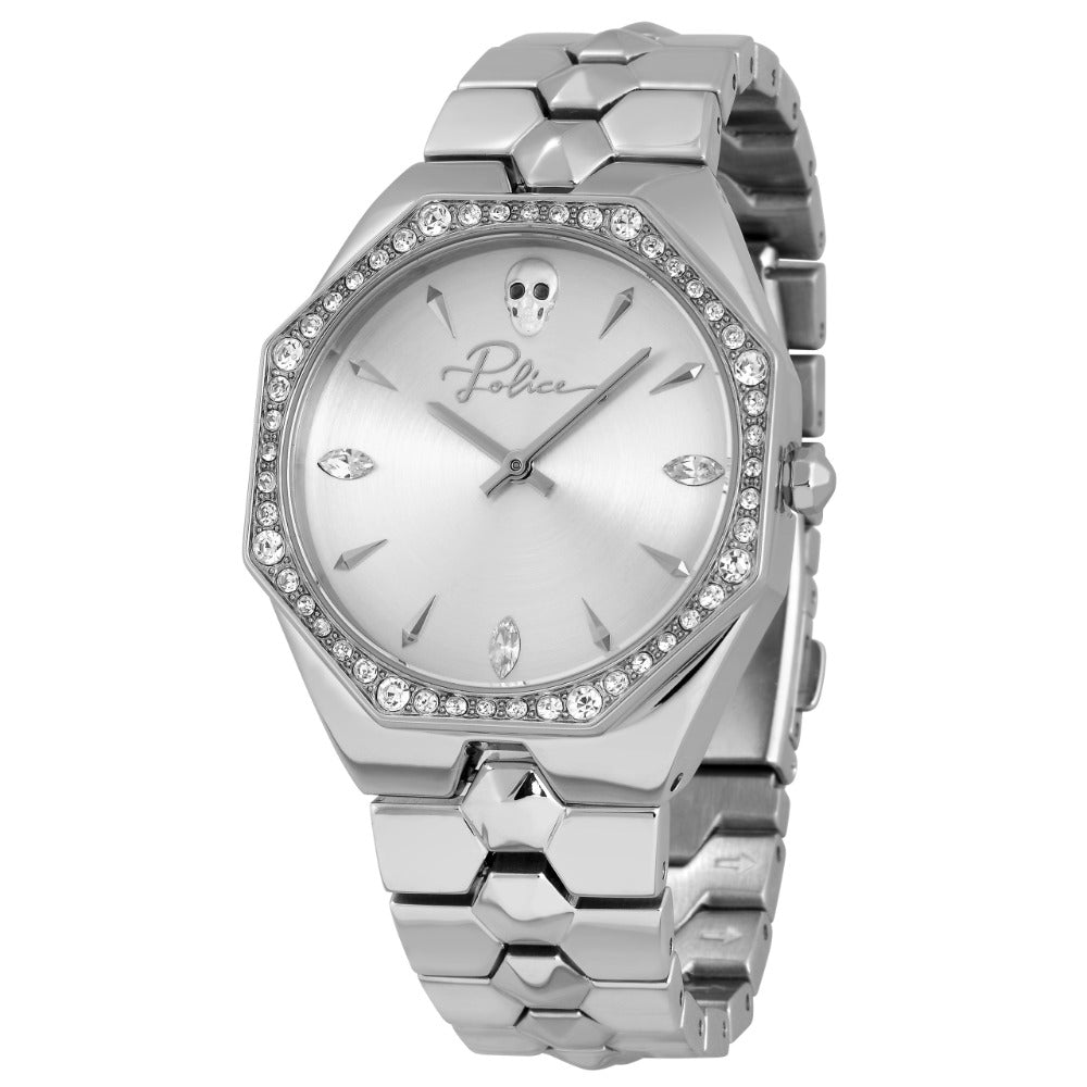 POLICE PL16038BS-04M Analoguhr Armbanduhr 43 mm