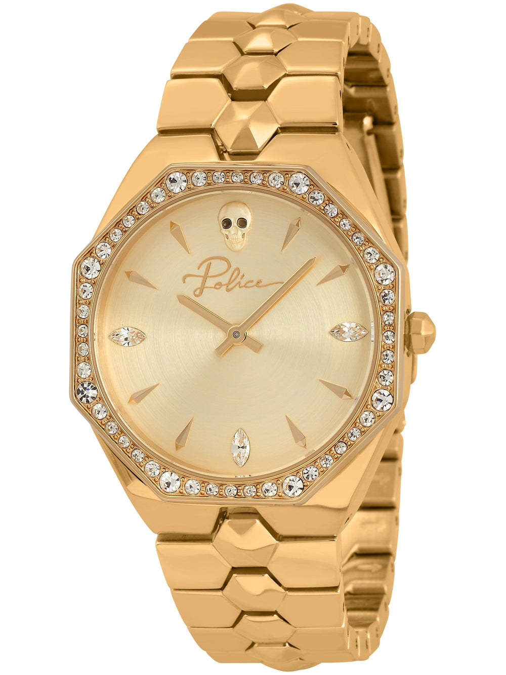 POLICE PL16038BSG-22M Analoguhr Armbanduhr 43 mm ansicht-2