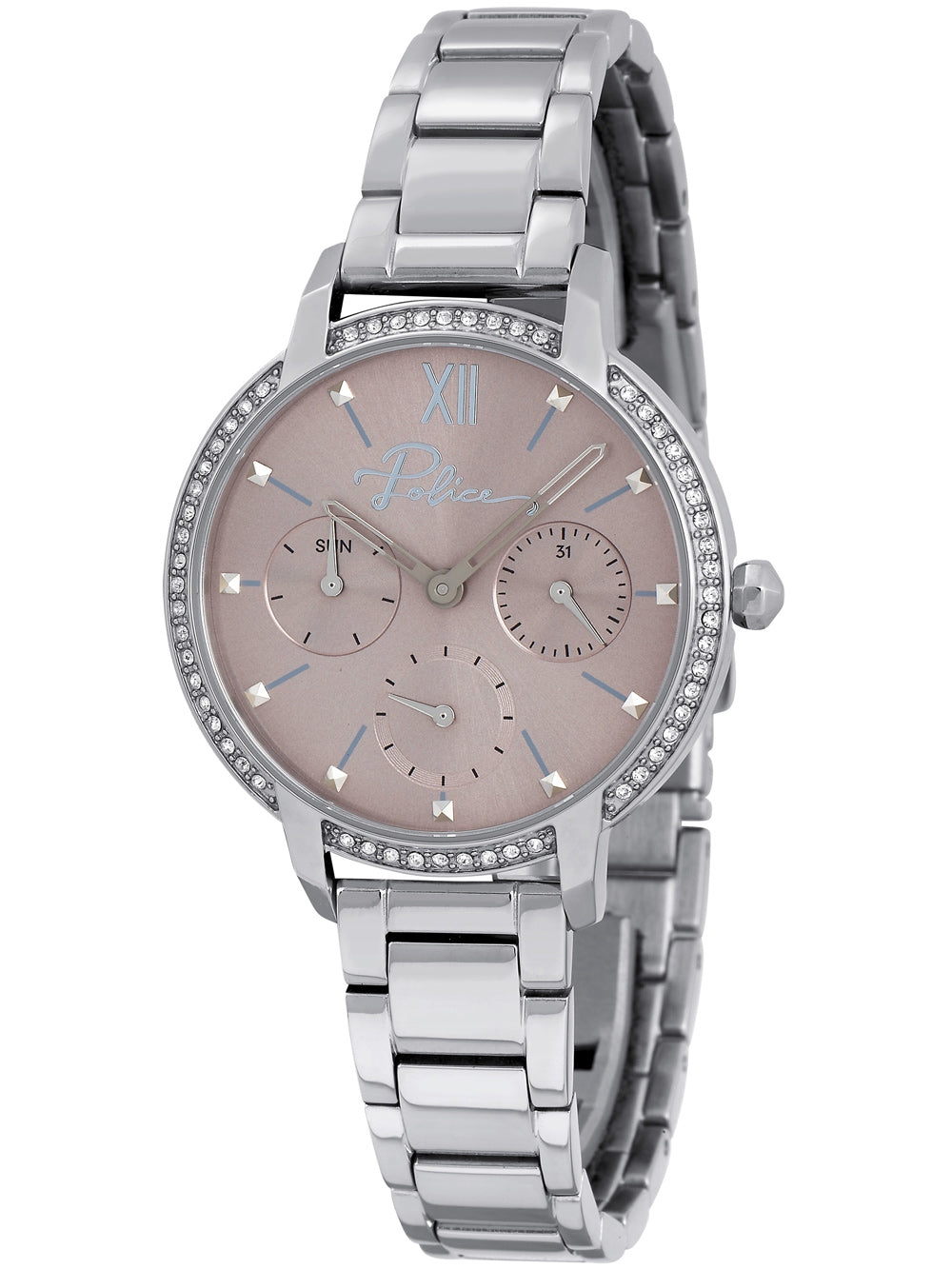 POLICE PL16043BS-79M Analoguhr Armbanduhr 43 mm ansicht-2