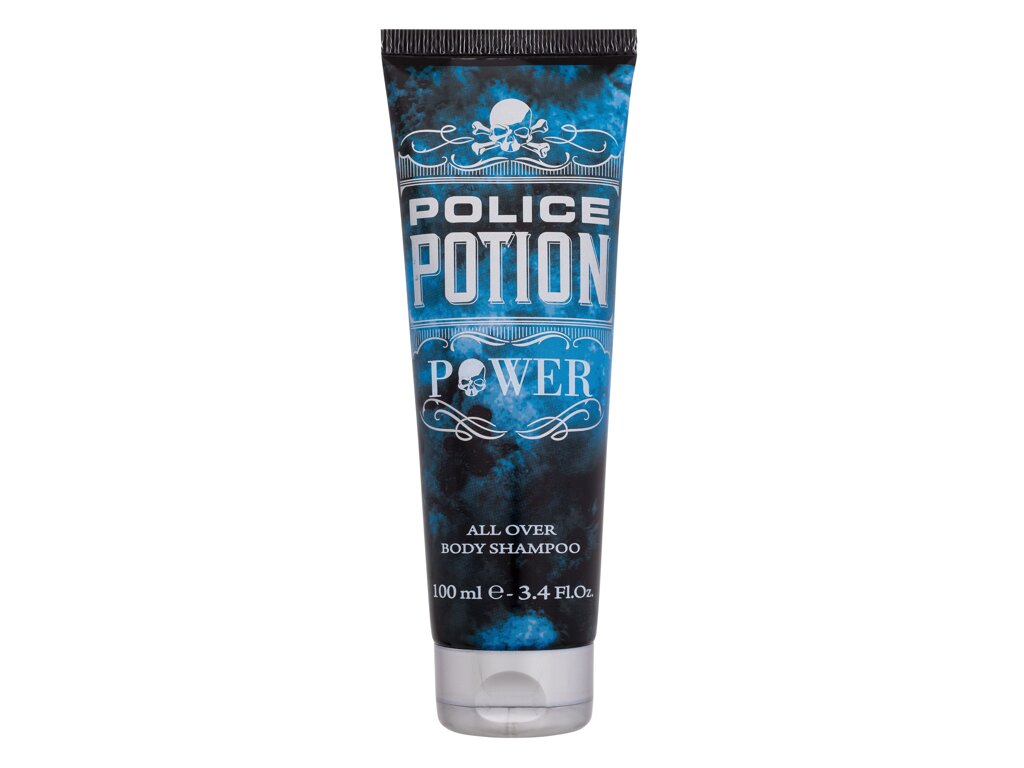 Police Police, Potion Power, Weißer Moschus, Cleansing & Refreshing, Duschgel, Körper, Alle Hauttypen, 100 ml Regular
