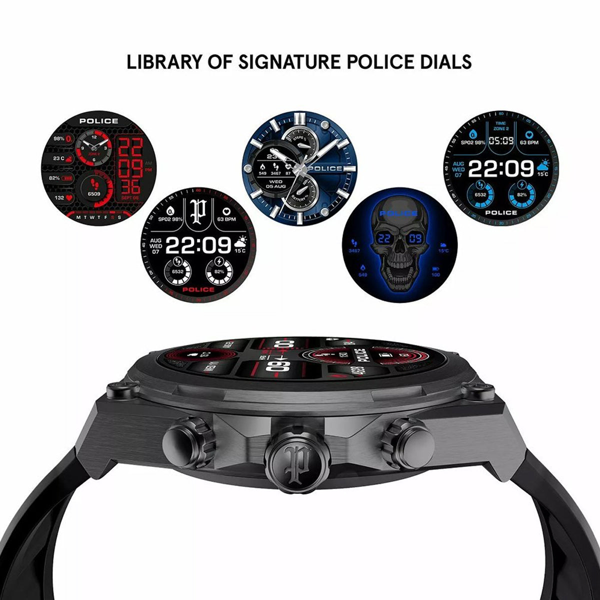 POLICE SMARTWATCH PEIUN00003X1 Armbanduhr ansicht-3