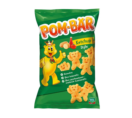 Pom-Bär Ketchup Style 75g Kartoffelsnack mit Ketchup Geschmack