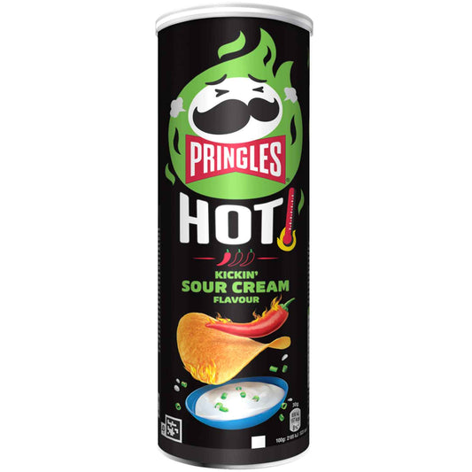 Pringles Hot Kickin' Sour Cream 160g - Candyshop.ch