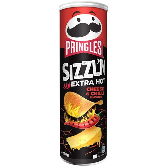 Pringles Extra Hot Cheese & Chilli Flavour - Candyshop.ch