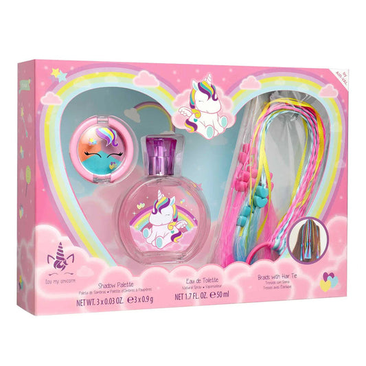 CARTOON Air-Val Eau My Unicorn Set 50 Sombra Tre Kosmetik Set
