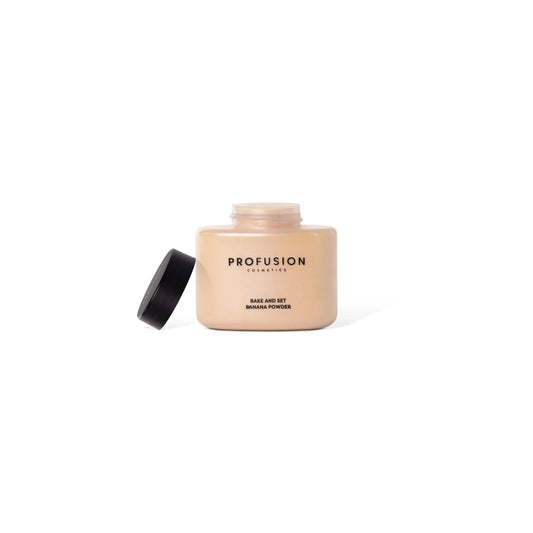 Profusion Cosmetics Profusion Cosmetics, Bake & Set, Loses Puder-Make-up, Banane, 25 g Regular