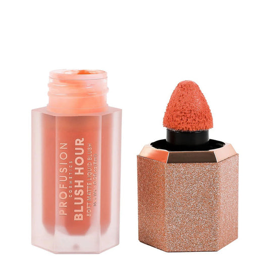 Profusion Cosmetics Profusion Cosmetics, Blush Hour, Glow & Illuminating, Flüssiges Rouge, Mai Tai, 6 ml Regular