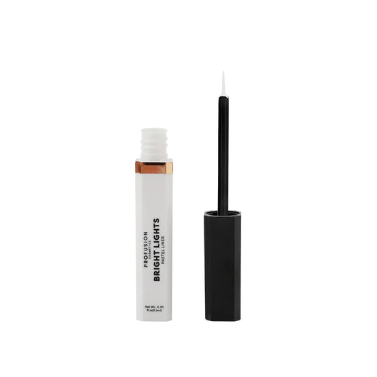 Profusion Cosmetics Profusion Cosmetics, Bright Lights Pastel, Long Lasting & Illuminating, Flüssiger Eyeliner, Weiß, 1.5 ml 