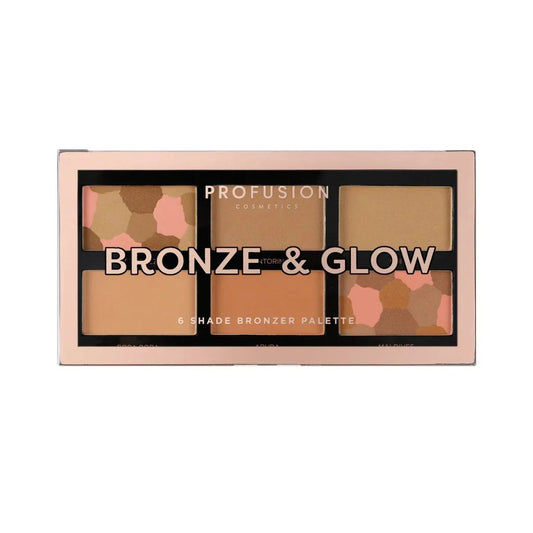 Profusion Cosmetics Profusion Cosmetics, Bronze & Glow, Matte & Contouring, Rouge-Highlighter-Palette, 15.6 g Regular