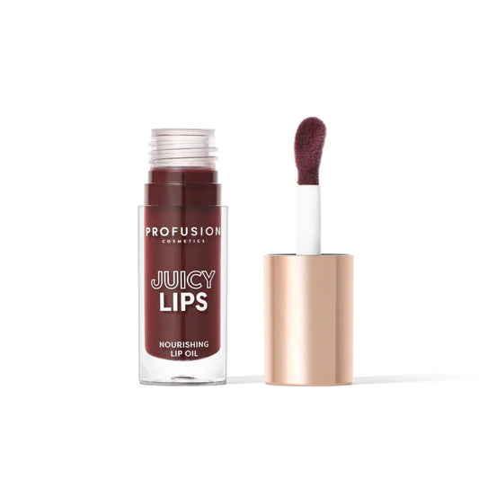 Profusion Cosmetics Profusion Cosmetics, Juicy Lips Tint, Glow & Hydrating, Lippenöl, Schwarzkirsche, 5.2 ml Regular