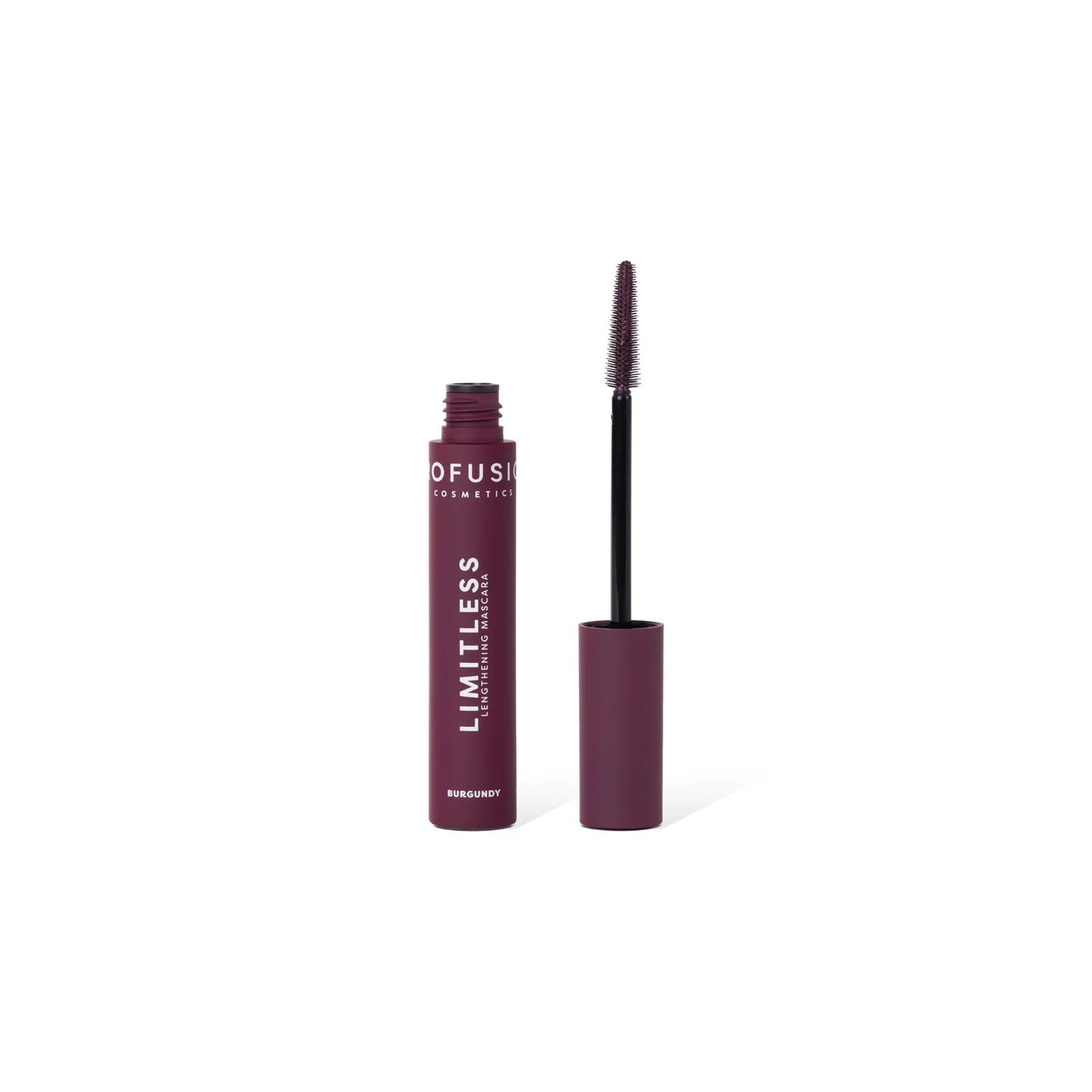 Profusion Cosmetics Profusion, Limitless, Verlängerung und Volumenvergrößerung, Wimperntusche, Burgund, 9 ml Regular