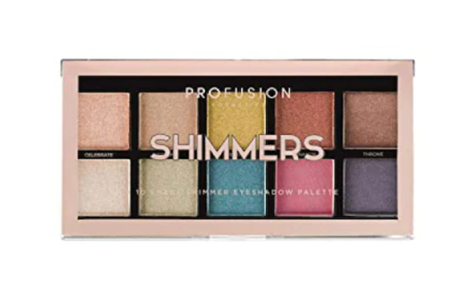 Profusion, Mini Artistry, Lidschattenpalette, Schimmern, 25 g