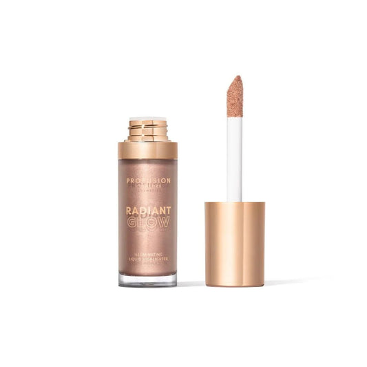 Profusion Cosmetics Flüssiger Highlighter Profusion, Radiant Glow, Fresh Glow, Liquid Highlighter, Rose Quartz, For Face, 14.