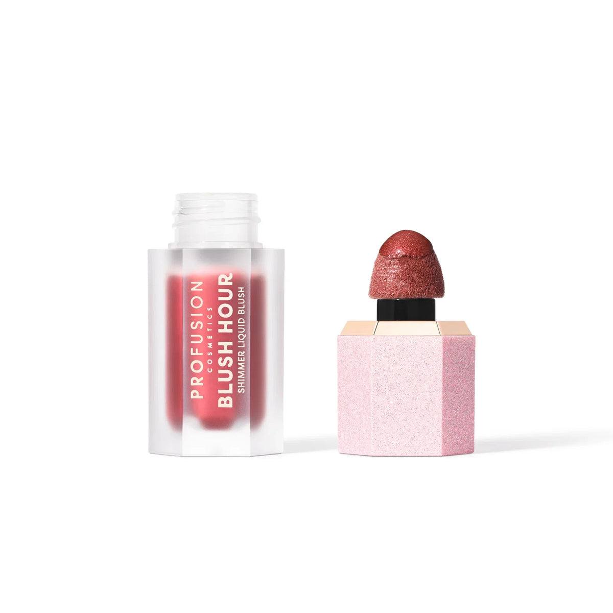 Profusion Cosmetics Profusion Cosmetics, Blush Hour, Glossy & Illuminating, Flüssiges Rouge, Berry Mimosa, 6 ml Regular