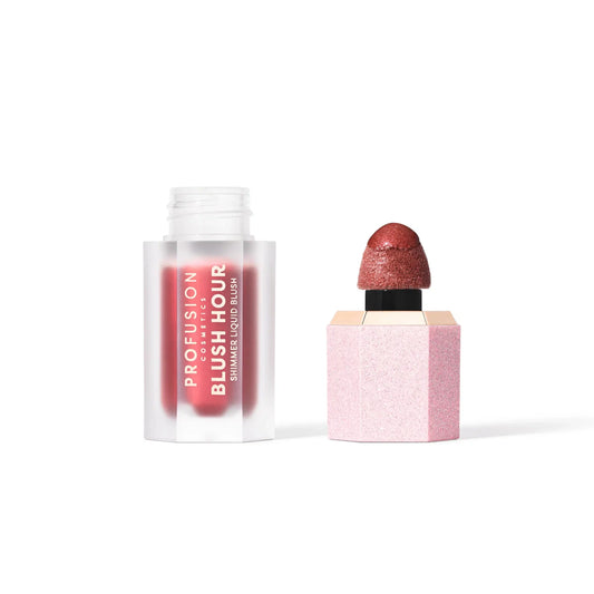 Profusion Cosmetics Profusion Cosmetics, Blush Hour, Glossy & Illuminating, Flüssiges Rouge, Berry Mimosa, 6 ml Regular