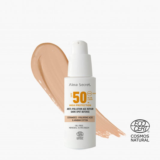 ALMA SECRET Alma Secret Solar Crema Facial Con Color Spf50 Sand 50 ml Kosmetik