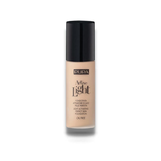 Pupa Pupa, Active-Light, Ölfrei, Erleuchtend, Flüssige Grundierung, 51, Sandbraun, 30 ml Regular