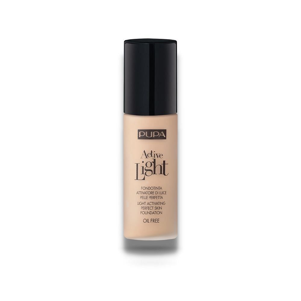 Pupa Pupa, Active-Light, Ölfrei, Erleuchtend, Flüssige Grundierung, 60, Bernstein, 30 ml Regular