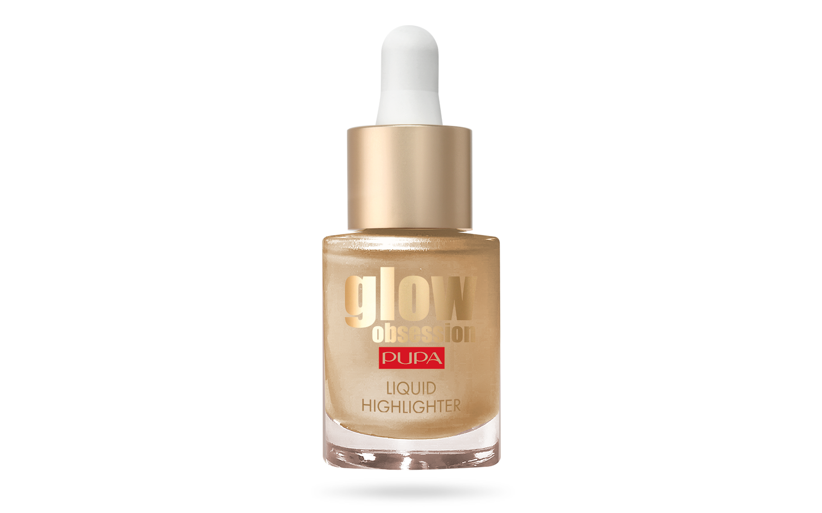Pupa Pupa, Glow Obsession, Parabenfrei, Erleuchtend, Flüssiger Highlighter, 100, Sonnenaufgang, Für das Gesicht, 13.5 ml Regu