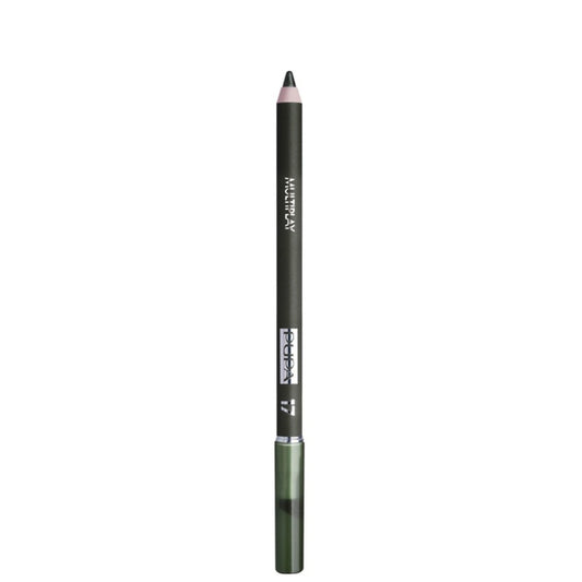 Pupa Pupa, Multiplay, Beidseitig, Lidschatten & Kajal Eyeliner 2-in-1, 17, Ulmen-Grün, 1.2 g *Tester