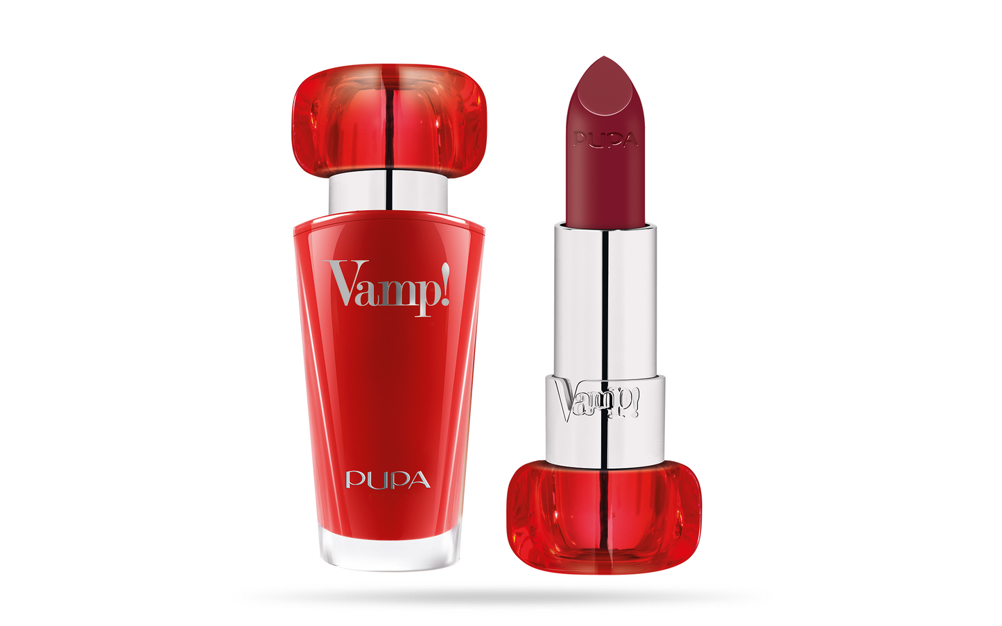 Pupa, Vamp!, Parabenfrei, Volumen, Creme-Lippenstift, 300, Scarlet Bordeaux, 3.5 g