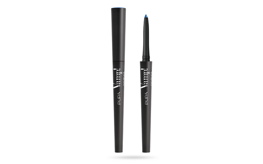 Pupa Pupa, Vamp!, Parabenfrei, Wasserdicht, Kohl Kajal Eyeliner, 403, Exzentrisches Blau, 0.35 g Regular