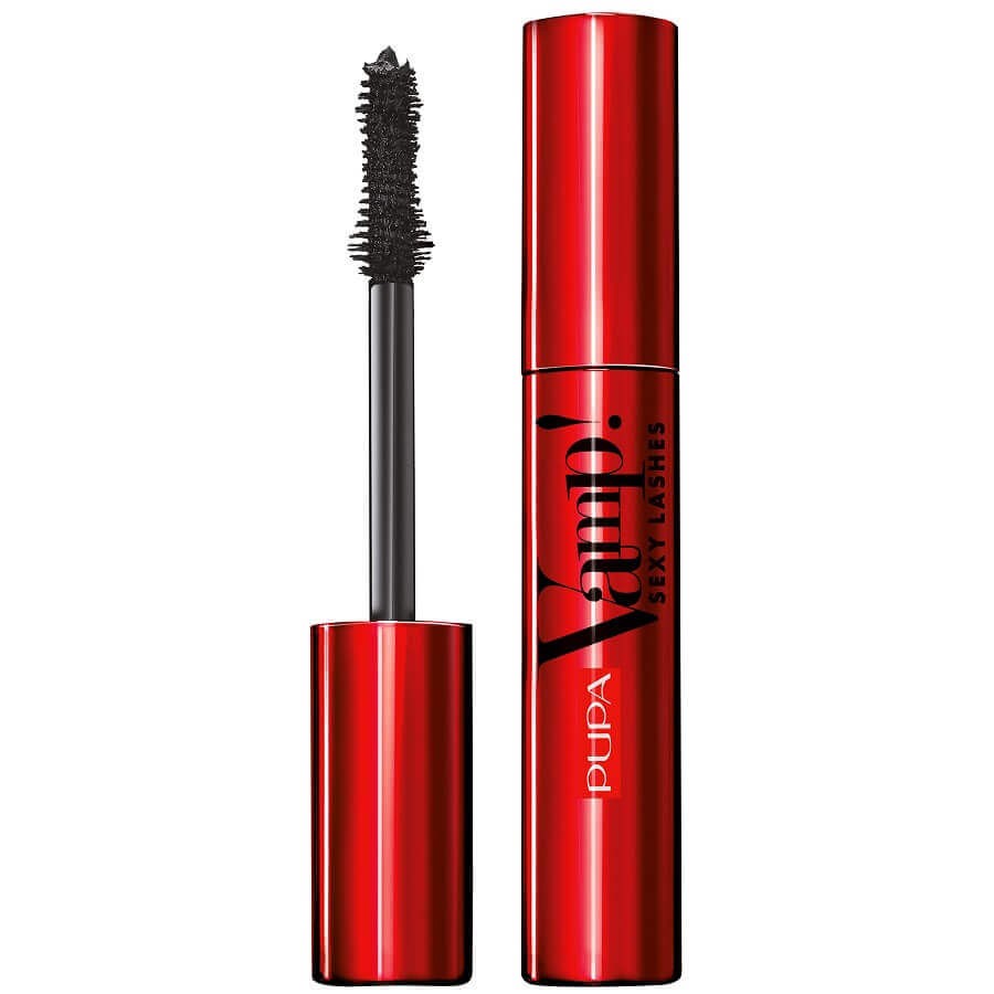 Pupa Pupa, Vamp! Sexy Lashes, Parabenfrei, Wimperntusche, 011, Sexy Schwarz, 12 ml Regular