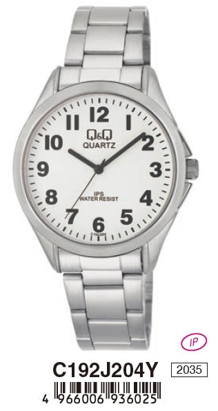 Q&Q C192J204Y Only Time Armbanduhr 38 mm