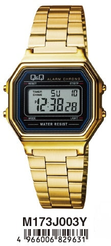 Q&Q DIGITAL ALARM CHRONO M173J003Y Multifunction Armbanduhr 33 mm