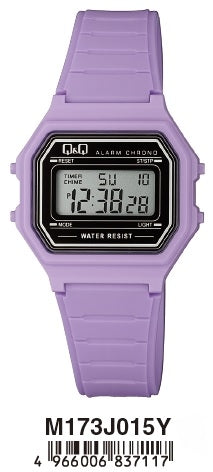 Q&Q DIGITAL ALARM CHRONO M173J015Y Multifunction Armbanduhr 33 mm