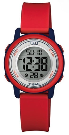 Q&Q DIGITAL DAY DATA 24H M208J002Y Only Time Armbanduhr 34 mm