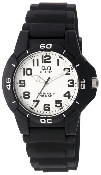 Q&Q DIVER - GENT VQ84J001Y Only Time Armbanduhr 40 mm
