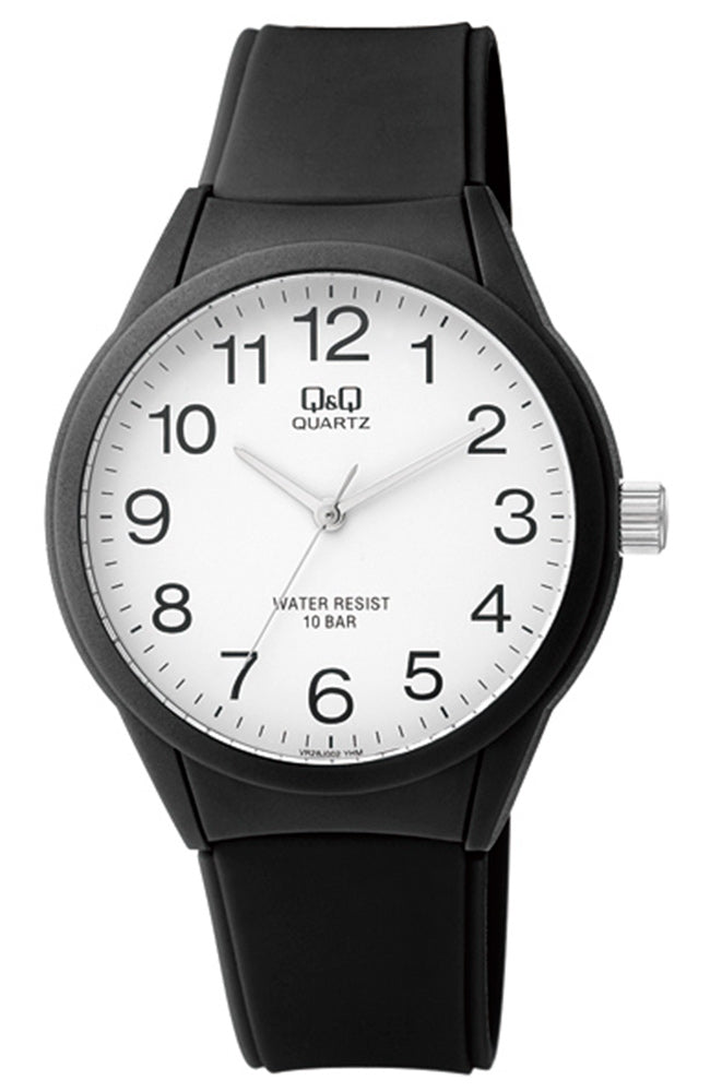 Q&Q DIVER - GENT VR28J002Y Only Time Armbanduhr 40 mm