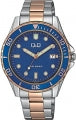Q&Q GENT DATE A172J422Y Only Time Armbanduhr 43 mm ansicht-2