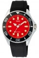 Q&Q GENT DIVER BLACK C72A-011PY Only Time Armbanduhr 41 mm Schwarz ansicht-2