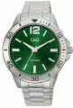 Q&Q GENT DIVER ONLY TIME Q28B-011PY Only Time Armbanduhr 44 mm ansicht-2