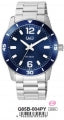 Q&Q GENT DIVER ONLY TIME Q85B-004PY Only Time Armbanduhr 42 mm ansicht-2