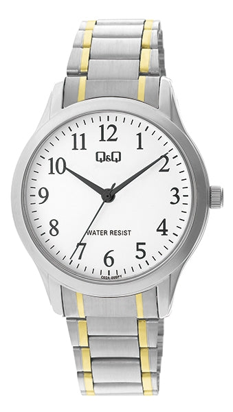 Q&Q GENT ONLY TIME C02A-005PY Only Time Armbanduhr 40 mm